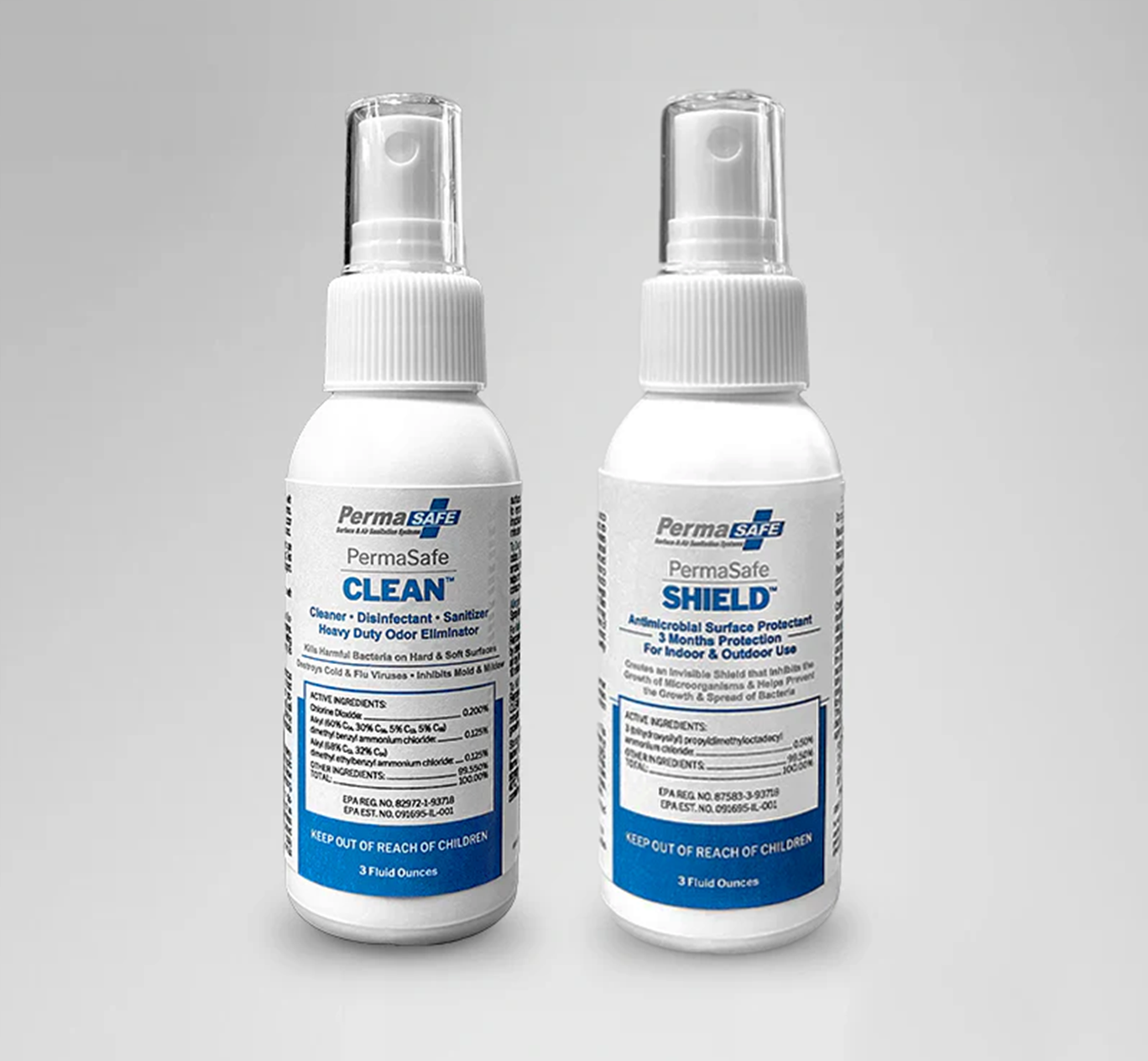 PermaSafe CLEAN & SHIELD Kit – Travel Size (2-Pack)