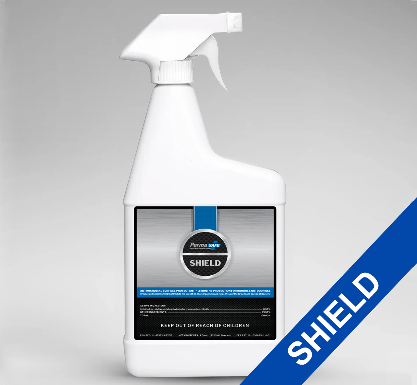 Clean Shield 32oz disinfectant spray product image front view