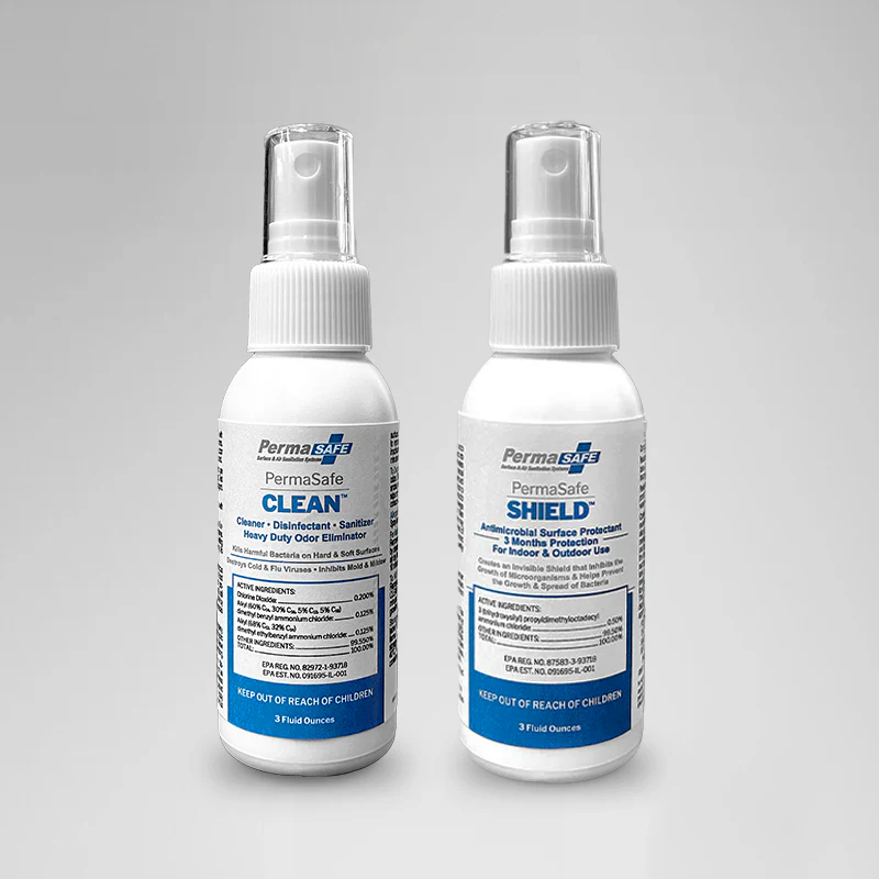 PermaSafe CLEAN & SHIELD Kit – Travel Size (2-Pack)