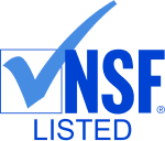 Logo affirming that PermaSafe is NSF Listed