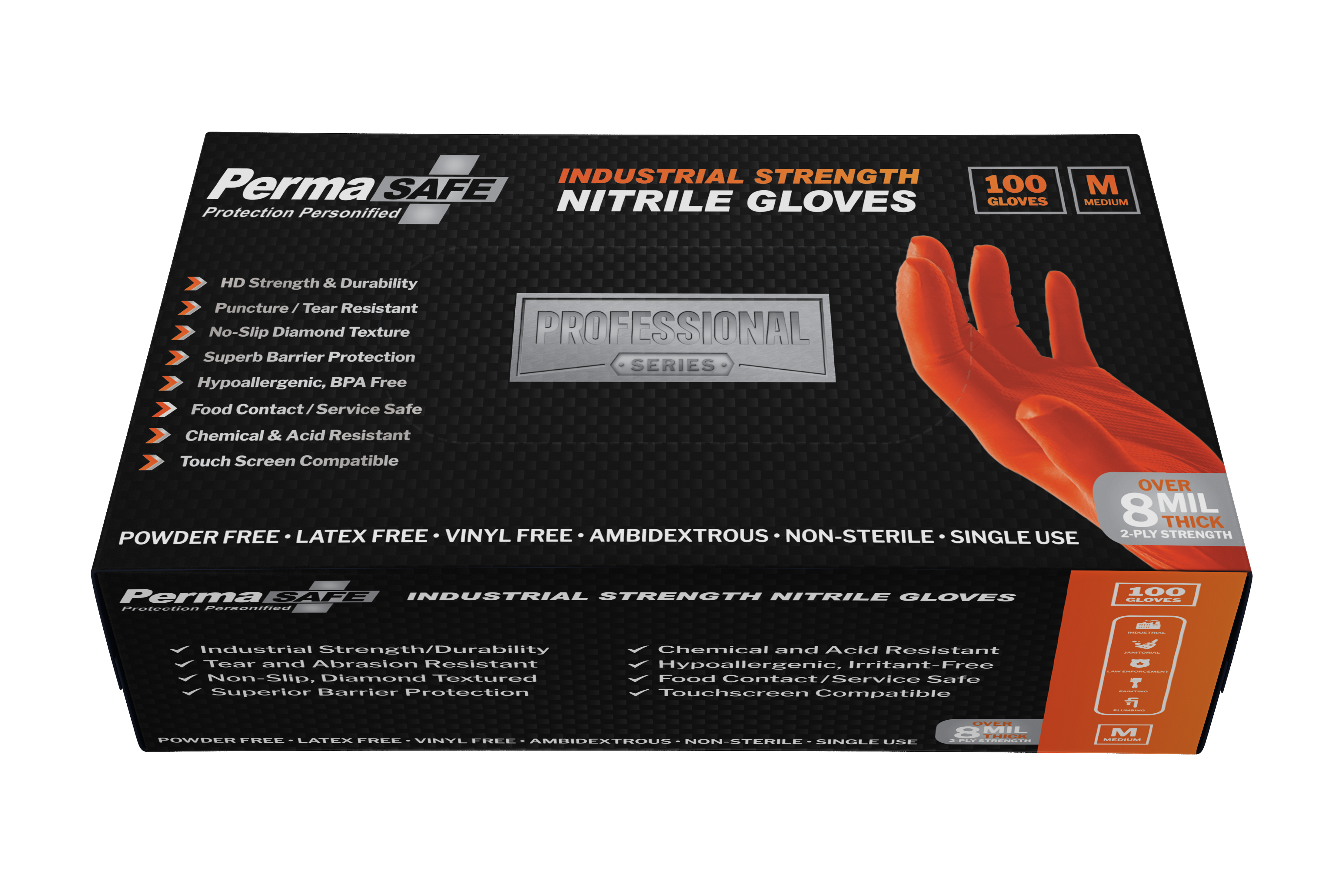 PermaSafe extreme-duty industrial-strength glove box front