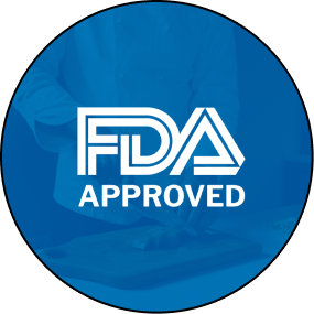 Logo confirming that PermaSafe is FDA Approved